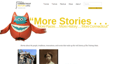 Desktop Screenshot of connecticuthistory.org